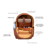 Branded Leather Backpacks