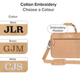 The Compact Laptop Satchel