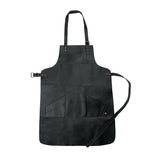 Multi-Pocket Leather Apron