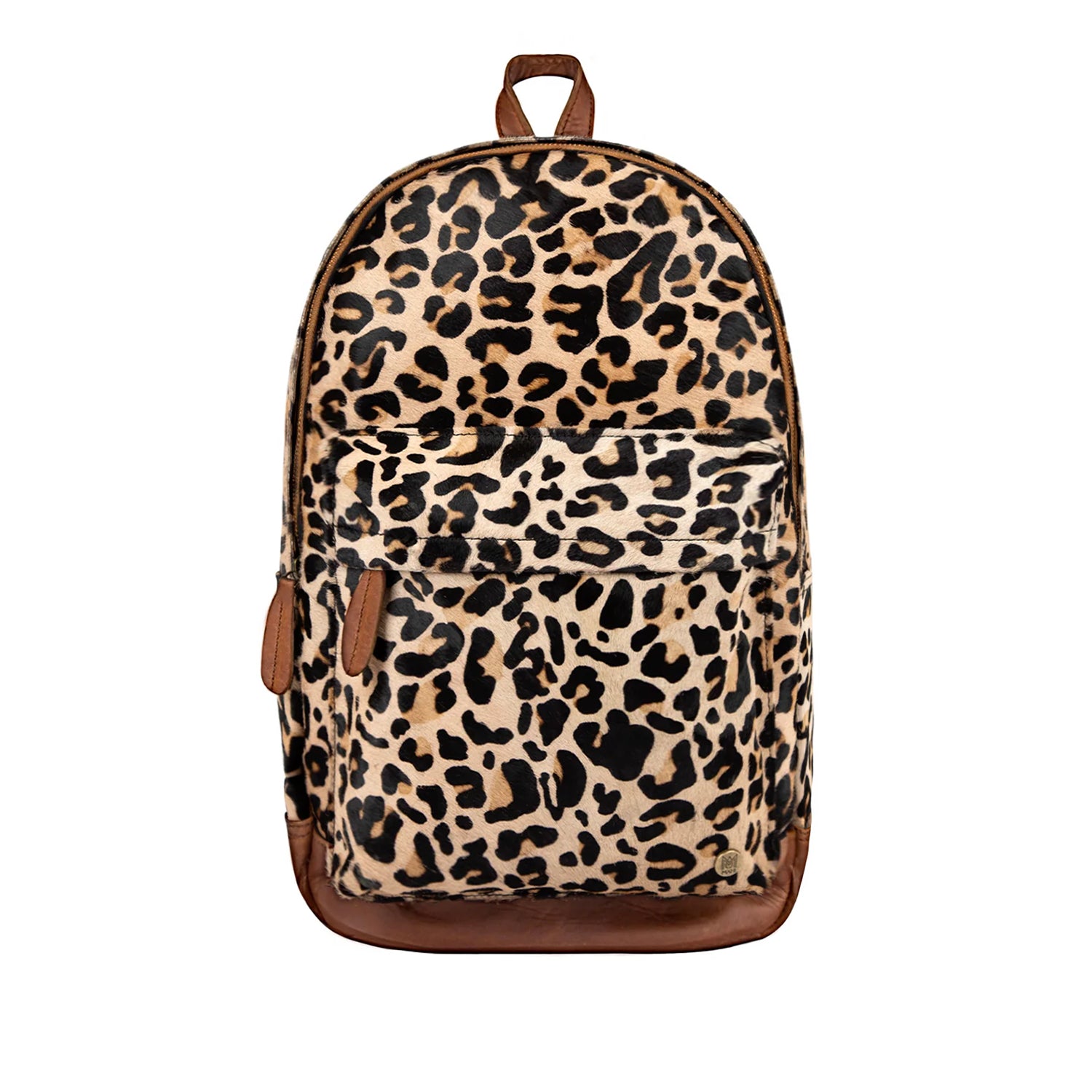 Leopard Print Backpack | Cowhide Backpack | Leather Backpack For Women