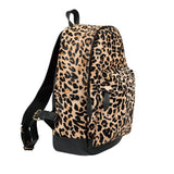 The Classic Cowhide Backpack (Leopard Print)