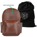 Custom Branded Leather Backpacks