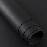 Classic Black Full-Grain Leather Side