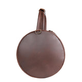 Laser Personalized Leather Duffle Bag