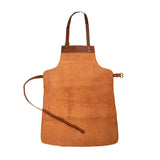 Laser Personalized Leather Grill Apron