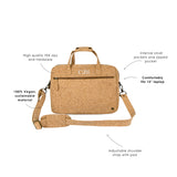 The Compact Laptop Satchel (Vegan)