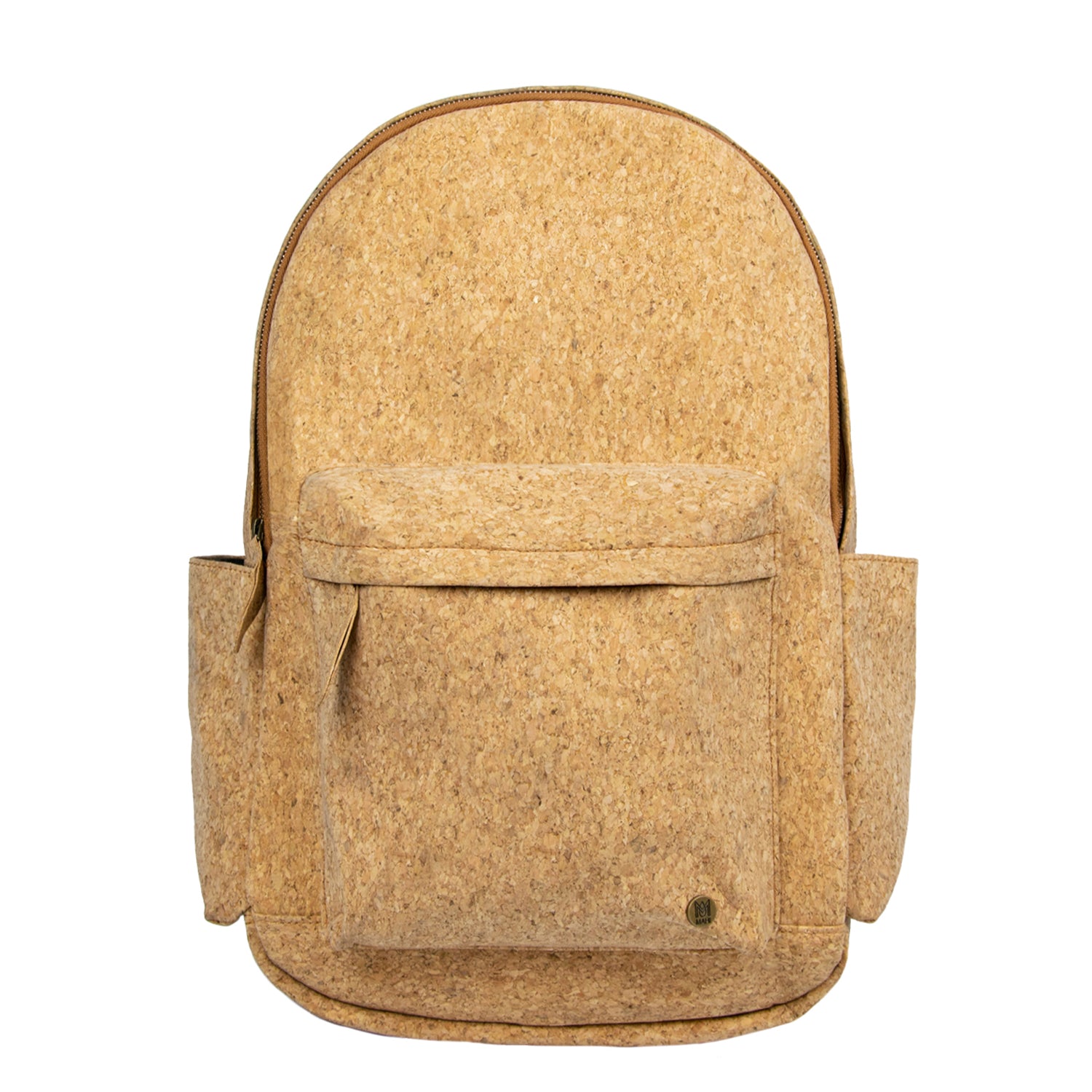 cork leather leaf backpack The Classic (Vegan) 1 lbs Cork + Sustainability Signature Backpack Grey