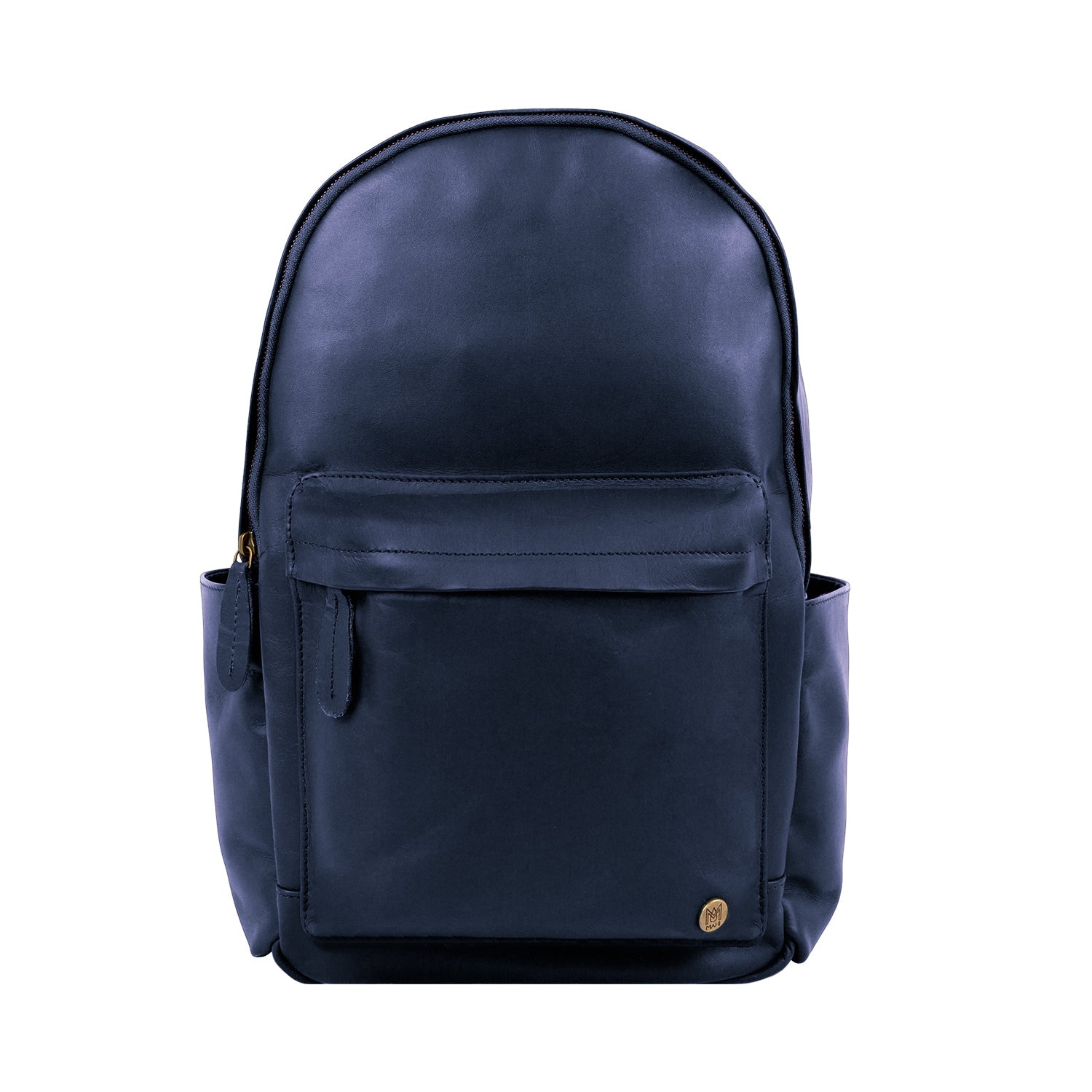 Small Navy Blue Leather Backpack for women - Stylish Leather Bag – MAHI  Leather
