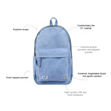 The Classic Backpack - Blue Suede