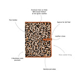 Classic Cowhide Portfolio (Brown Leopard)