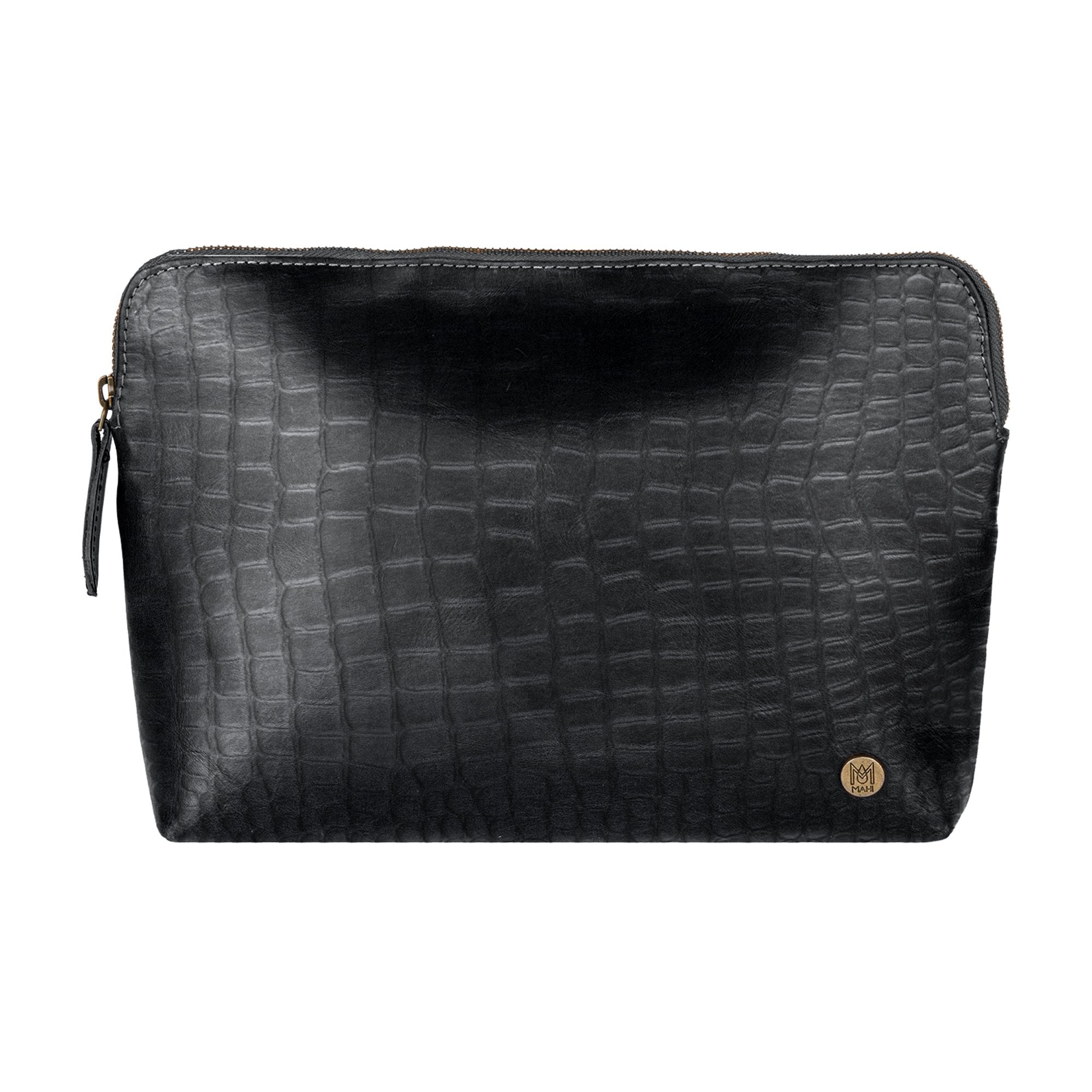  Shretty PU Leather Makeup Bag travel organizer Crocodile  Cosmetic Bag Portable Artist Storage Bag with Adjustable Dividers for Women  Cosmetics Brushes Toiletry, Black Crocodile Pattern : Beauty & Personal Care