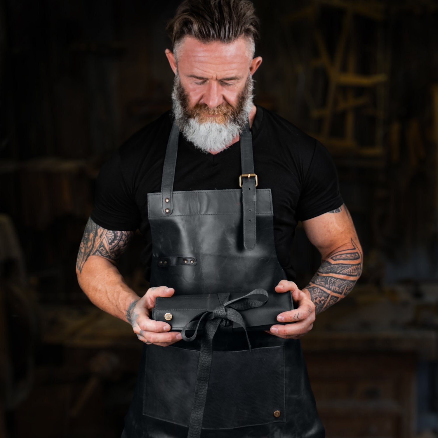 Full Grain Leather Aprons - Personalized For Hobbyists, Blacksmith,  Bartender, Chef, Woodworking, Mens, Womens – MAHI Leather