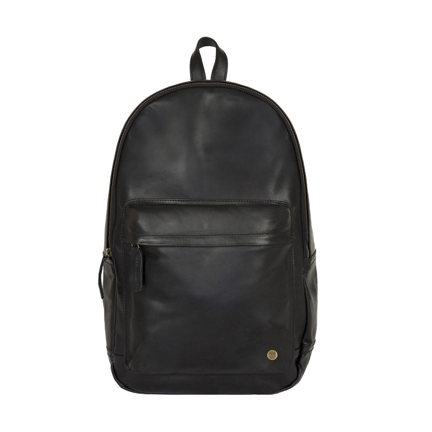 Leather backpack - Black - Men