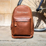 Branded Leather BackPack