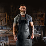 Double Pocket Leather Apron