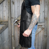Double Pocket Leather Apron