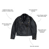 Ladies Biker Jacket