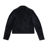 Ladies Suede Biker Jacket