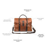 Two-Tone Strapped Weekender