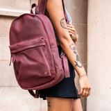 Maroon Rucksack
