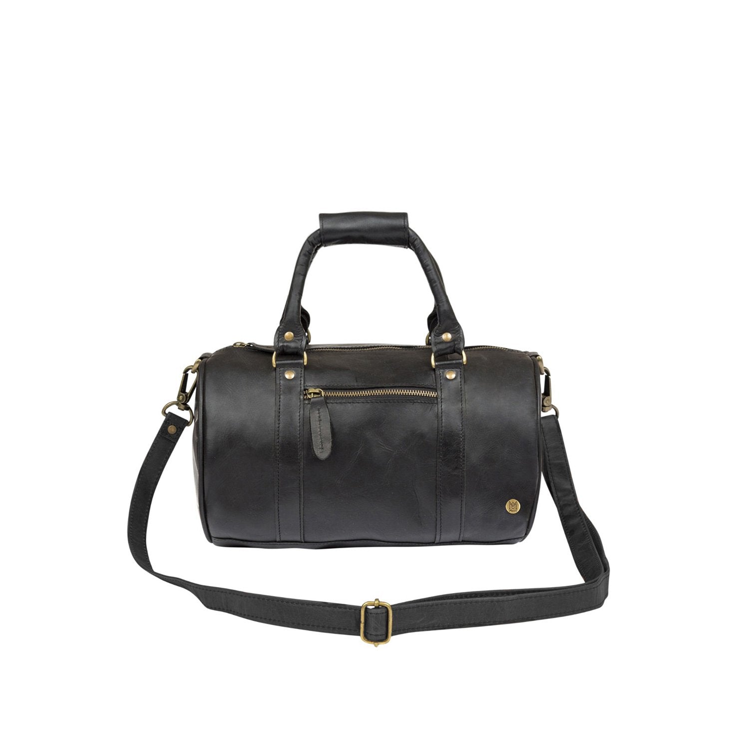 Mini Leather Duffle Handbag The Mini Duffle by MAHI Leather