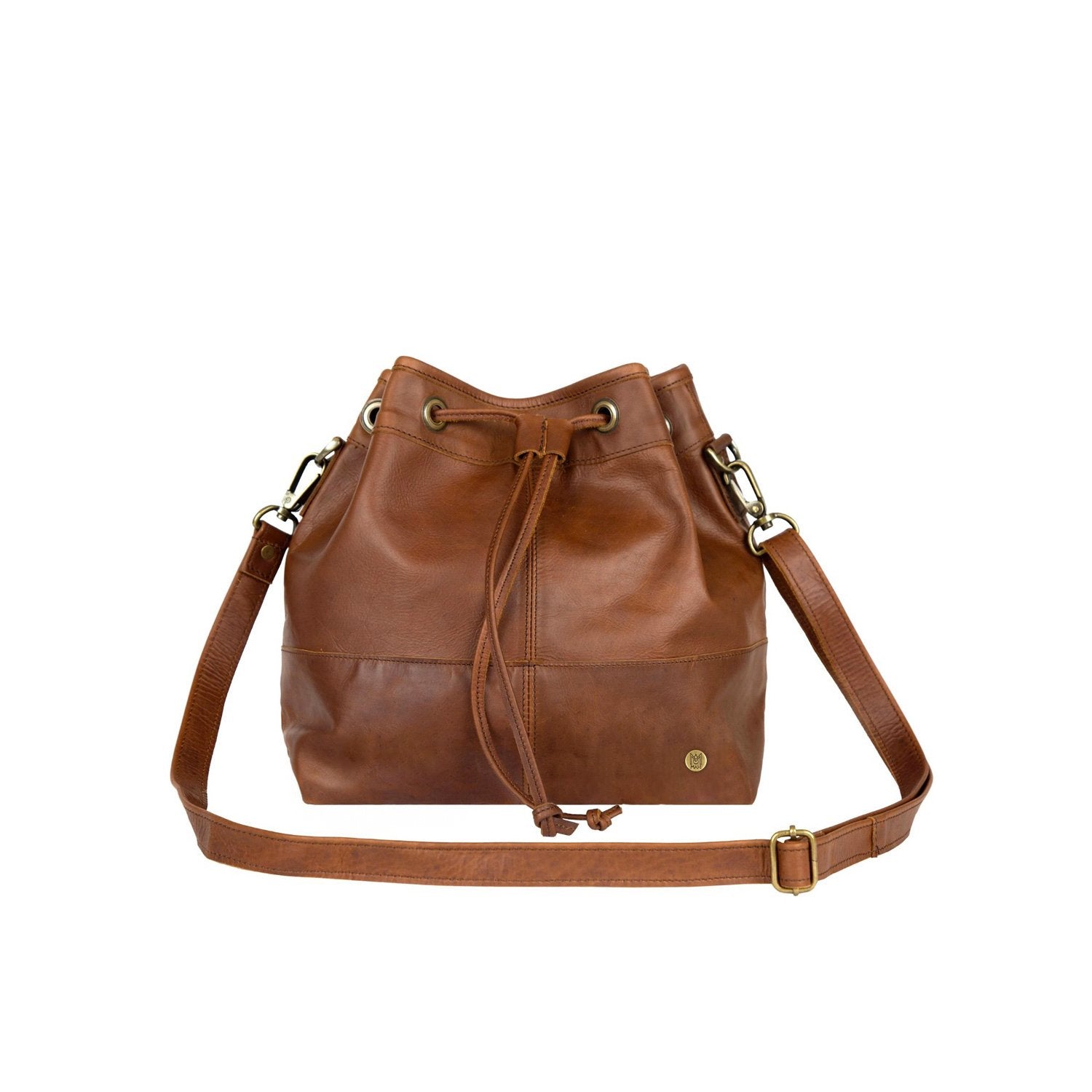 Handmade Genuine Leather Bucket Bag, Is Comfortable to Use, Designer Design | for Special Discont PM Me Brown