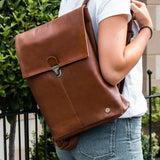 Branded Leather Backpacks
