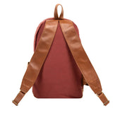 Red Canvas Rucksack