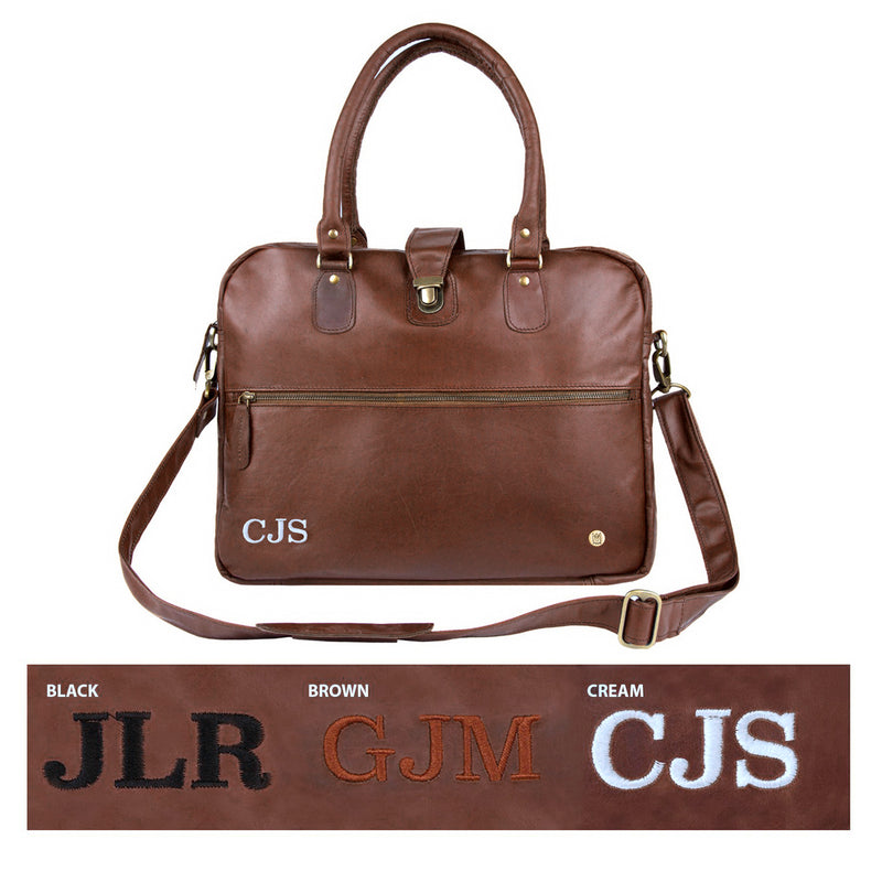 Brown Leather Bag Leather Satchel The Cornell1