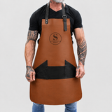 Laser Personalized Leather Apron