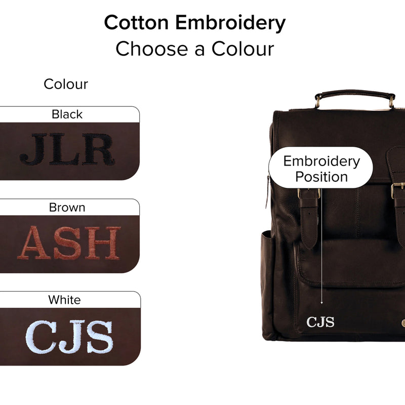Leather Backpack For Men | 16