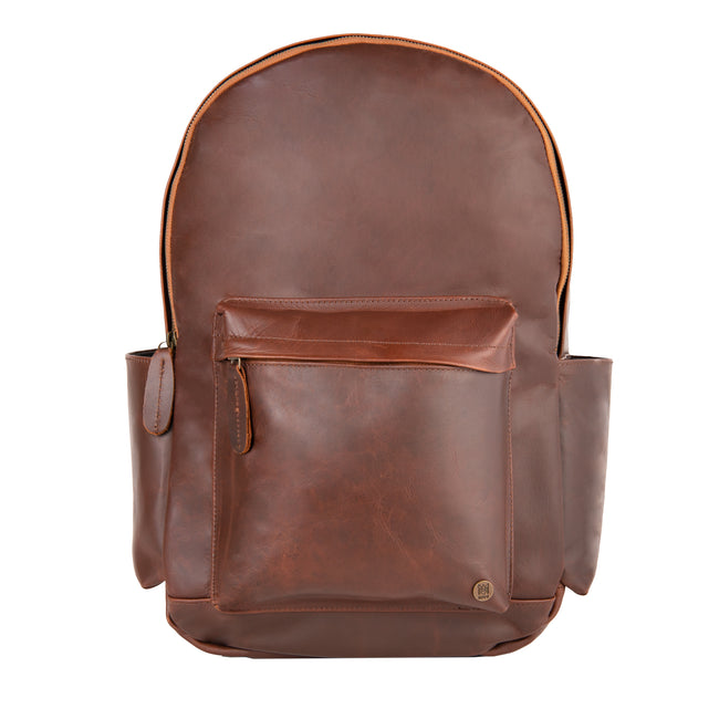 Leather backpack carry on hotsell