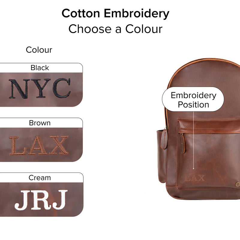 backpack computer made in canada leather Leather Backpack For Men | 16" Laptop Backpack | Leather Backpack For Women  | Brown Leather College Backpack