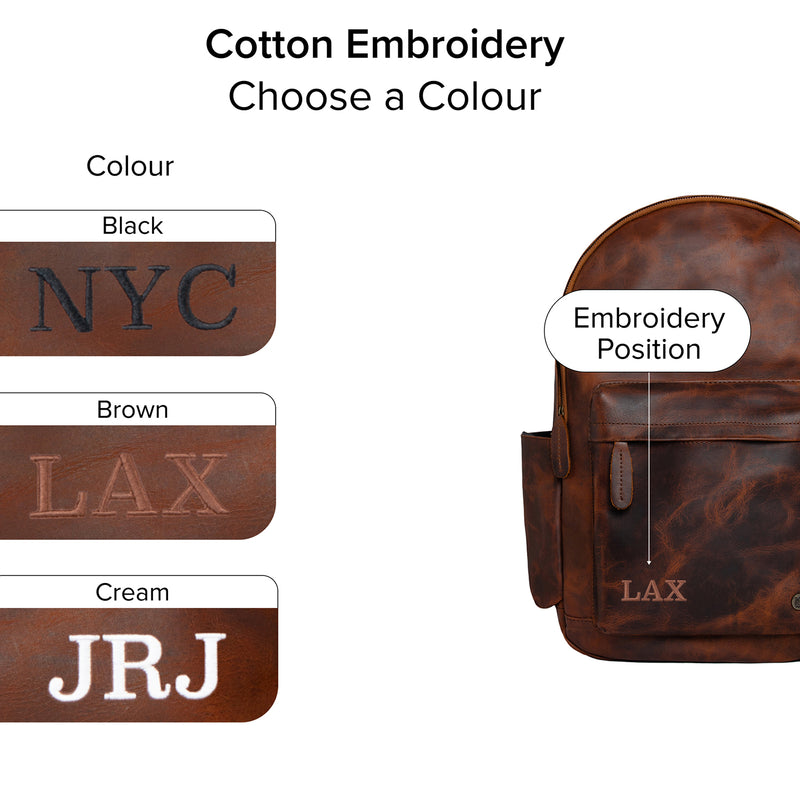 Leather Backpack For Men | 16