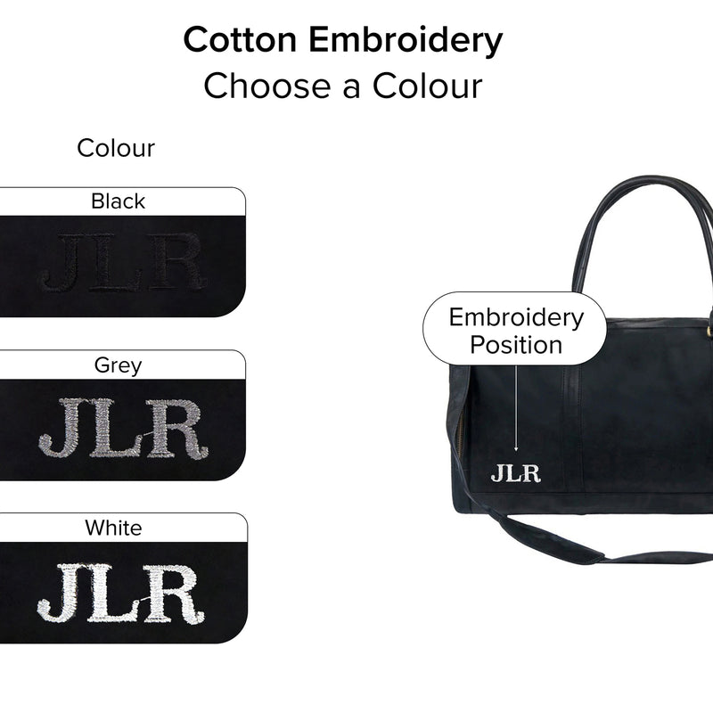 Leather Weekender Bag | Leather Overnight Bag | Overnight Bags For