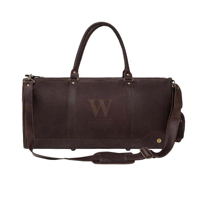 Leather Weekender Bag | Leather Overnight Bag | Overnight Bags For