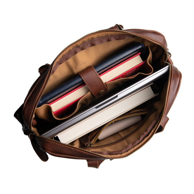 The Compact Laptop Satchel