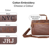 The Compact Laptop Satchel