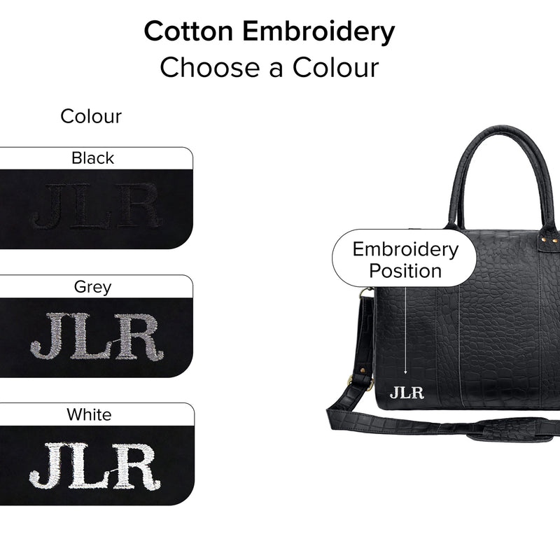 4way Bag／black leather Small Leather Weekend Holdall | Small Weekender Bag | Leather