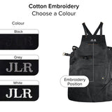 Cross Back Leather Apron