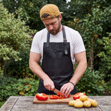Multi-Pocket Leather Apron
