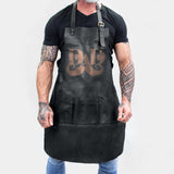 Laser Personalized Leather Dad Apron