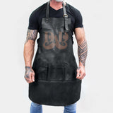 Laser Personalized Leather Dad Apron