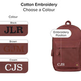 Maroon Rucksack