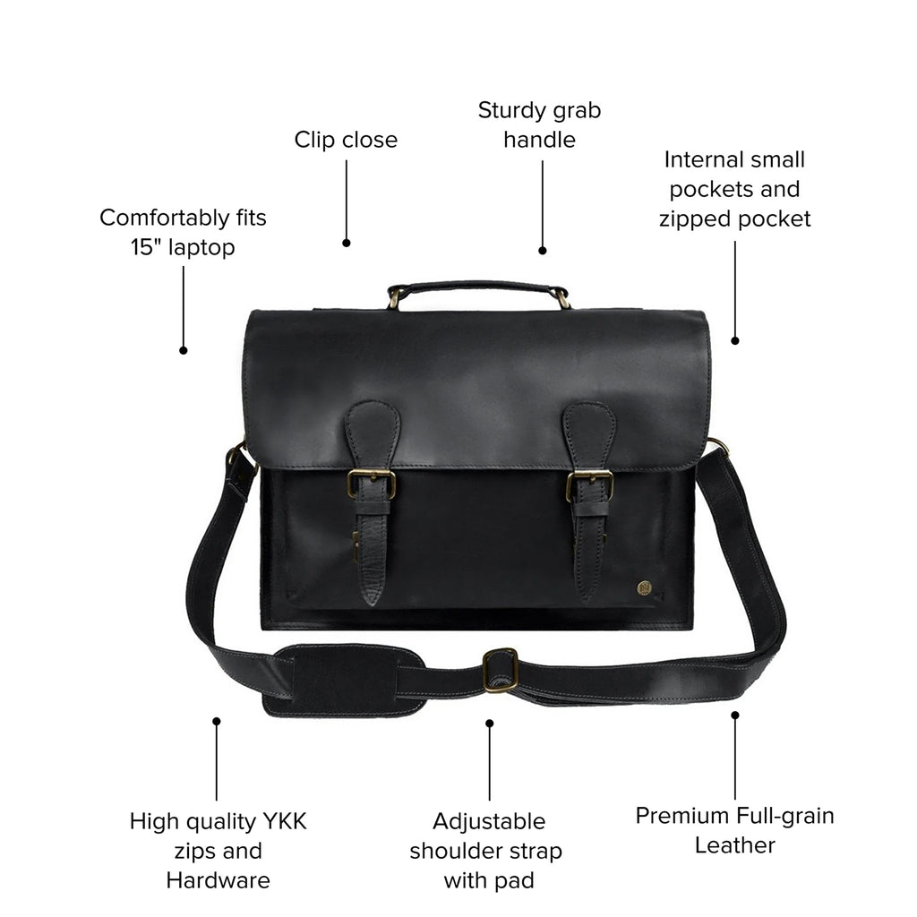 black leather briefcase backpack Black Leather Messenger Bag | Leather Satchel | Leather Messenger Bag | Leather Briefcase | Leather Briefcase For Men