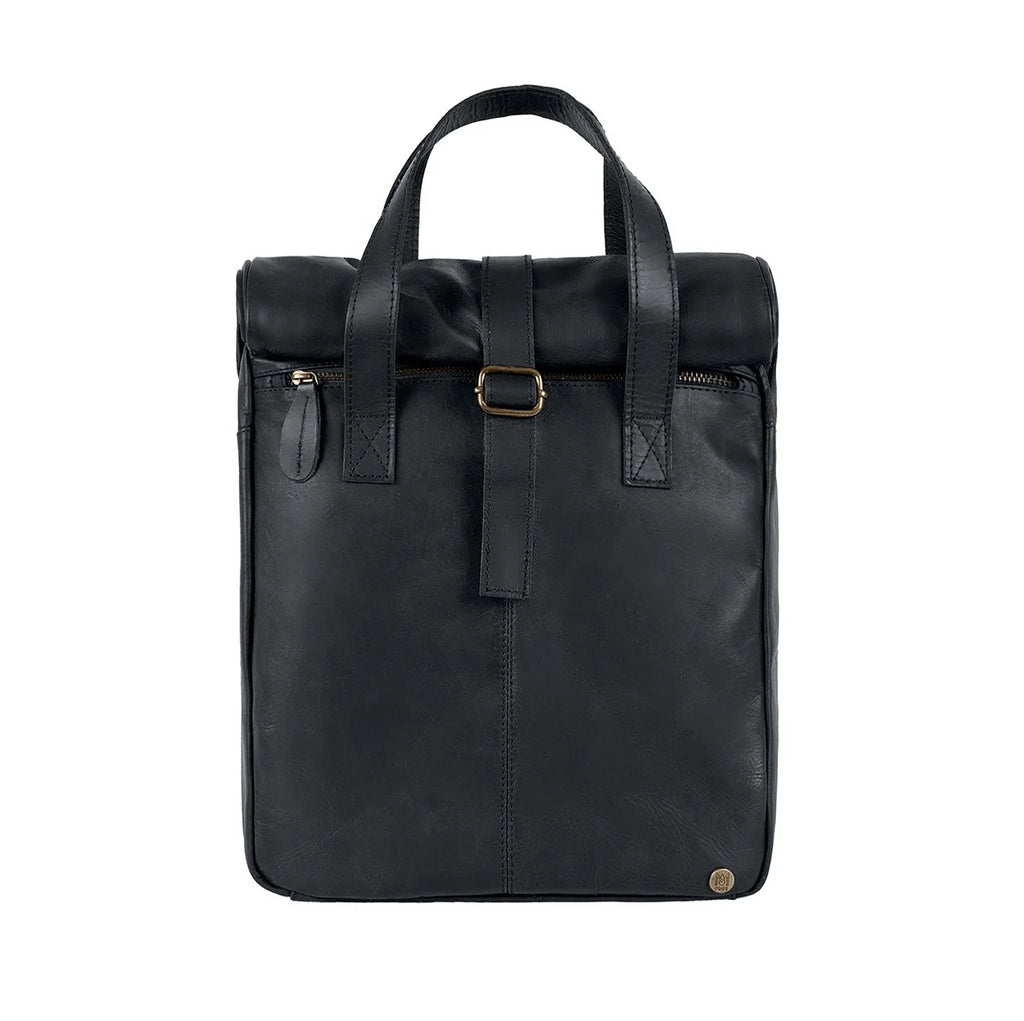 Leather Roll Top Backpack | 15