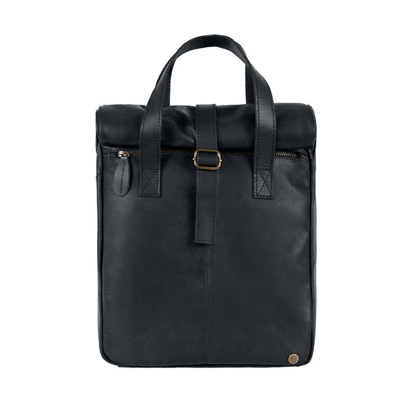 Leather Roll Top Backpack | 15