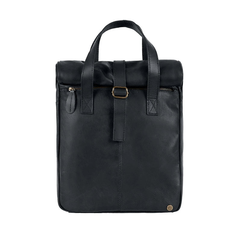 Leather Roll Top Backpack | 15