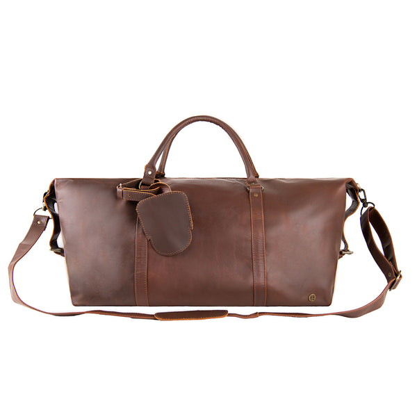 Leather Weekender Bag | Leather Overnight Bag | Overnight Bags For