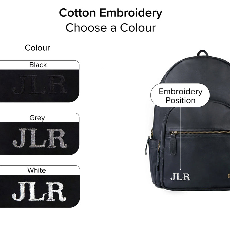 backpack diaper bag leather label Black Leather Changing/Diaper Backpack (unisex)- Leather Changing Bag – MAHI Leather